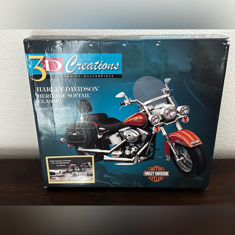 3D Creations Harley-Davidson Heritage Softail Classic Puzzle